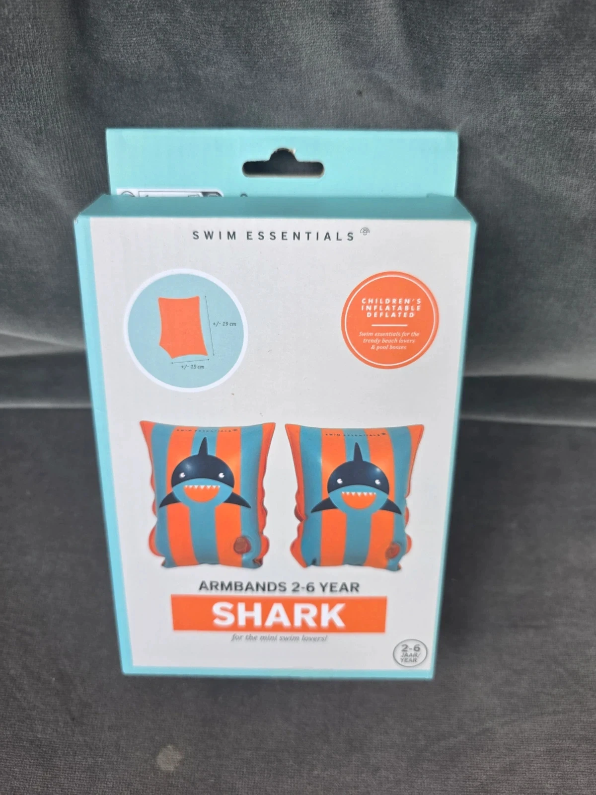 Swim Essentials - brassard 2-6ans - requin